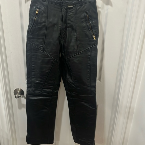 Cascadeur Solid leather biker pants - Picture 1 of 2